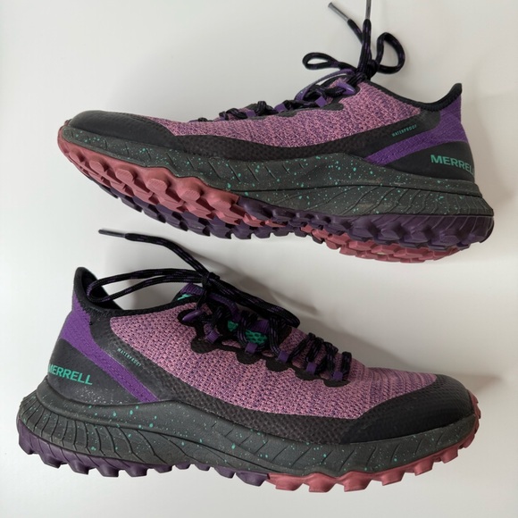 MERRELL Women's Bravada Size 8M Waterproof Hiking Shoes in Erica/Peacock Size 8M - Picture 13 of 15